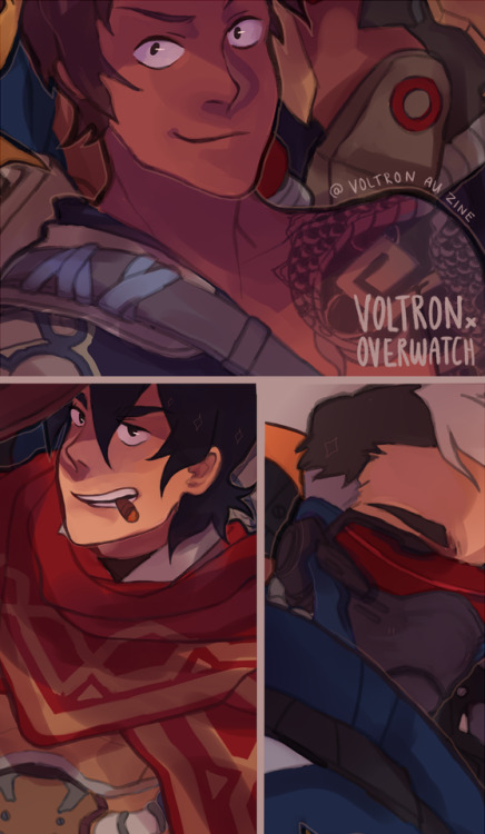 A preview of my piece for the @voltronauzine: ‘Across Worlds’. Ngl, Keith as McCree and Soldier76!Sh