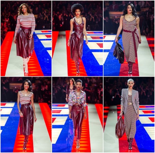 securelyinsecure: Zendaya Hosted Tommy Hilfiger Fashion Show Featuring All Black Women Zendaya pr