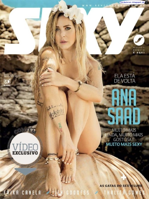 Porn Pics   Ana Saad - Revista Sexy 2017 Marzo (48