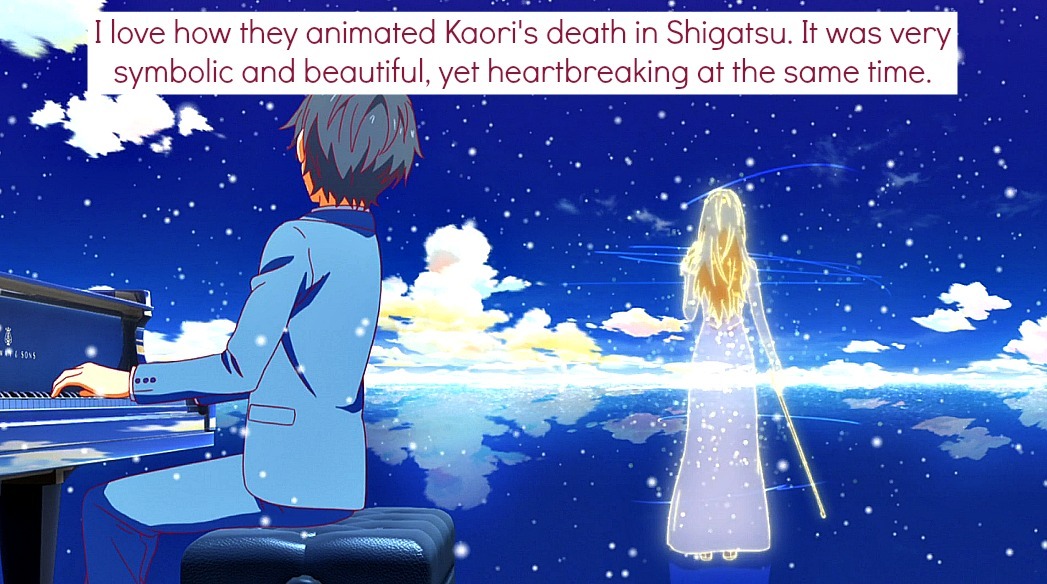 Shigatsu wa Kimi no uso  Your lie in april, Anime romance, Death