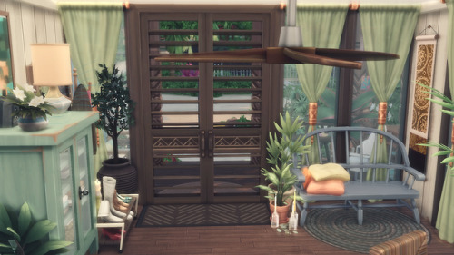 pinkpxls: Lagoon Look-out. Place on Lagoon Look lot with bb.moveobjects on. CC free. Inside: large l