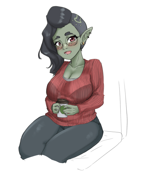 I made a gobline sorceress, her name is R’shiq