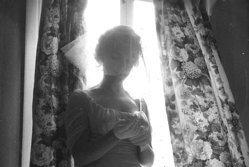 perfectlymarilynmonroe:Marilyn Monroe in a solitary moment before her wedding to Arthur Miller on Ju