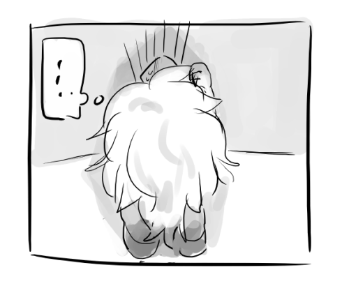 ruki-32:  Translation: slothinateacup 이거 왜그렸는지 모르겠어..  > .<