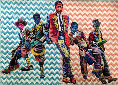 redefinedcool:Bisa Butler is an American fiber artist known for her quilted portraits and designs ce