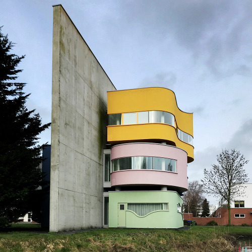 Hipstafootprint:wall House 2, John Quentin Hejduk · Groningen · Netherlands