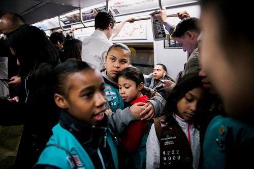 black-to-the-bones:Troop 6000 is the first in New York City designated solely for homeless girls.&nb