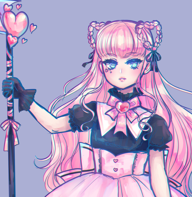 silkanide: silkanide: Grim Reaper magical girl adoptable! 32 us dollars, contact
