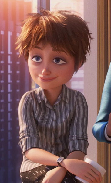 the gender envy character of the day is Evelyn Deavor from The Incredibles 2! #evelyn deavor #the incredibles 2 #disney
