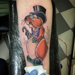 @broadstreettattoo 
Thanks for looking!
#tattoo #groundhog #henryonly