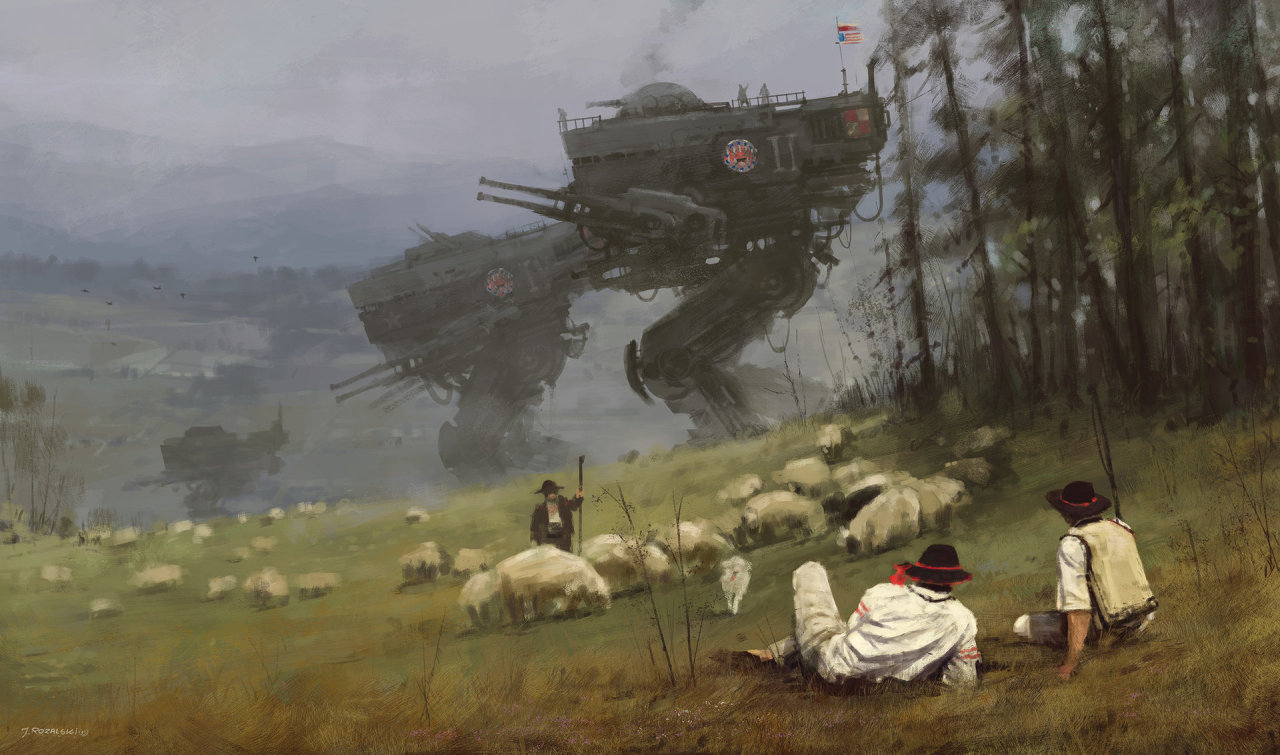 noisy-pics:  Artworks by Jakub Rozalski