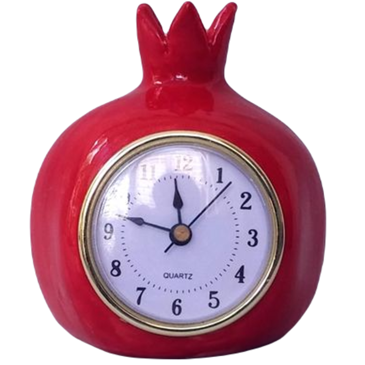 red clock