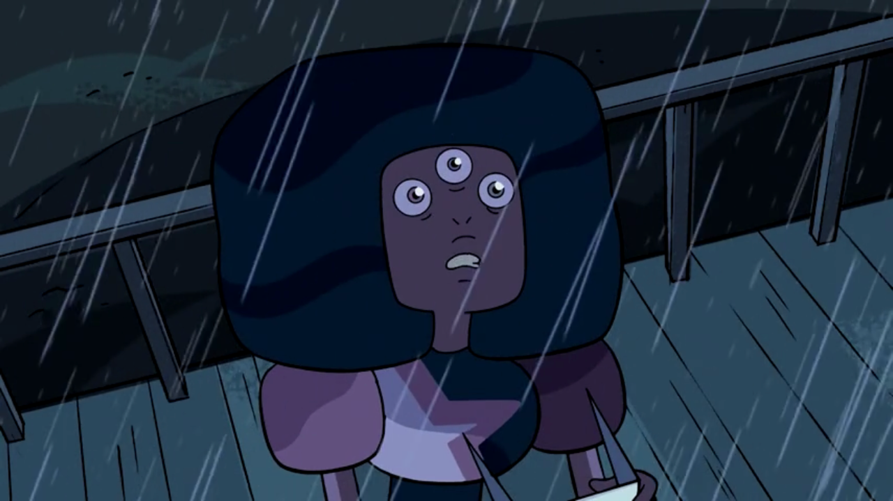 bismuth:  garnet’s future vision is frequently explained using bodies of water.