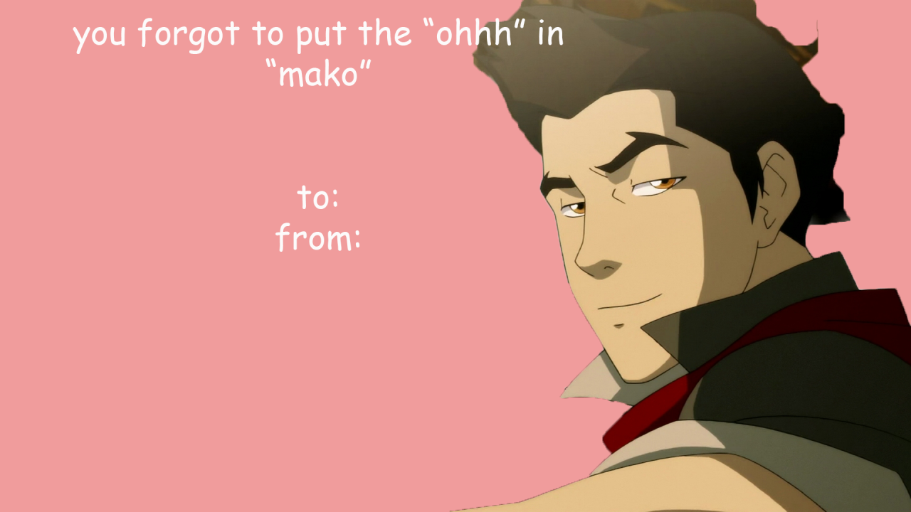 tahnosbubblebutt:  korra valentines part 2 (part 1) 
