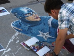nomellamesfriki:   Street art de superhéroes