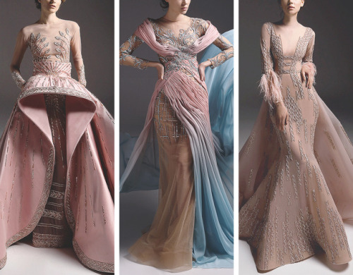 evermore-fashion:Marwan & Khaled Fall 2018 Haute Couture Collection