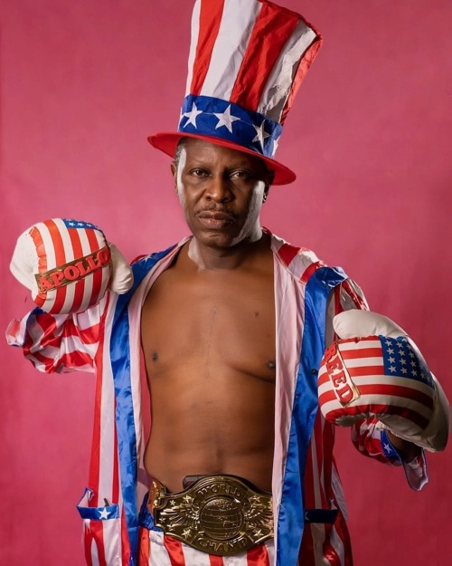 Reposted from @plusultraentertainment Apollo Creed! @shotbyryandee #plusultraentertainment #gobeyo