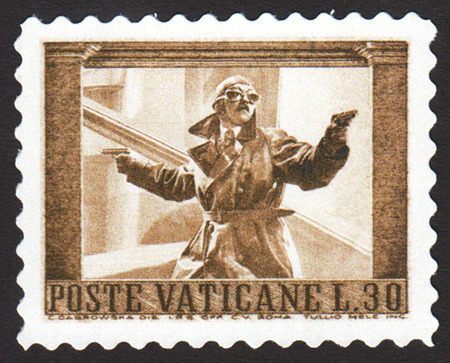 Faux postage by Kihm Winship