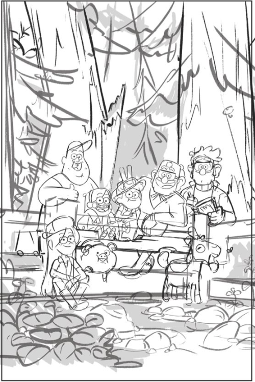 eregyrn-falls-art:Happy SIXTH ANNIVERSARY, Gravity Falls Finale!Like last year, I decided to mark th