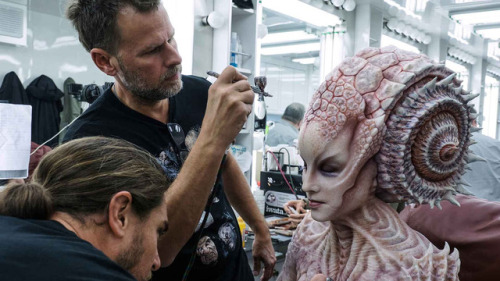 #MonsterSuitMonday More from Joel Harlow and Richard Alonzo’s team on “Star Trek: Beyond”. This elab