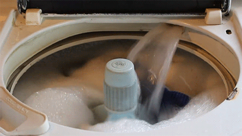 pink-soap:1977 GE FilterFlo Washing Machine
