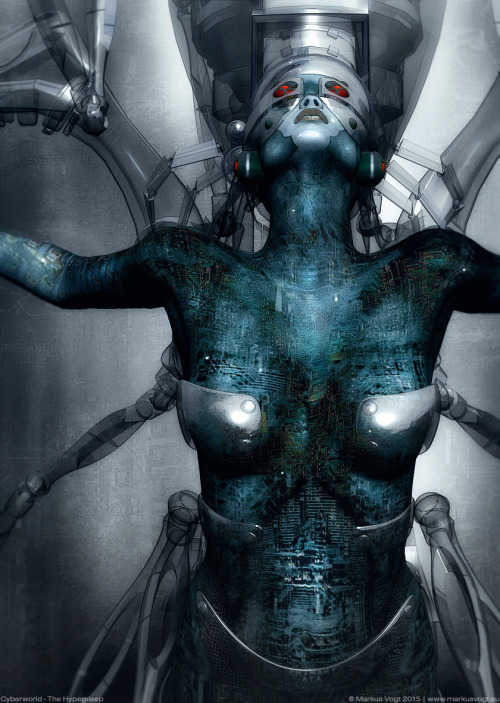 cybernetic-psychosis:  Cyberworld - The Hypersleep by MarkusVogt 