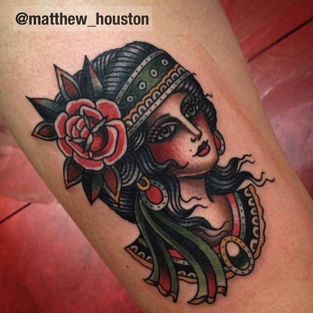 gypsy rose tattoo design  KateHelenMuir