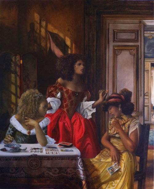 Art by Elizabeth Colomba1. The Portrait2. The Reading3. The Storm