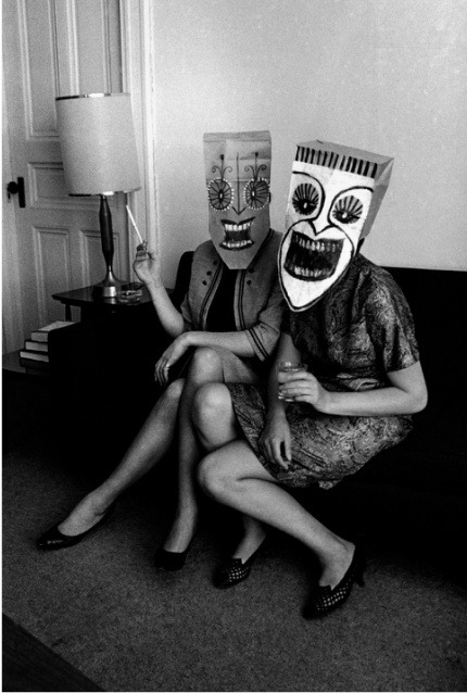  MasqueradePhotographer Morath and artist Steinberg engaged in a collaboration in the years 1959 to 