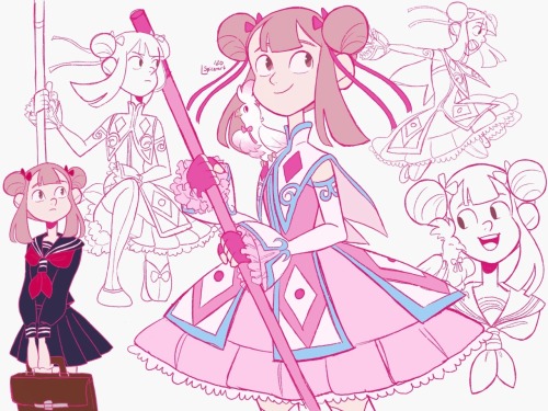 It’s magical march which means magical girls which means magical girl OCs