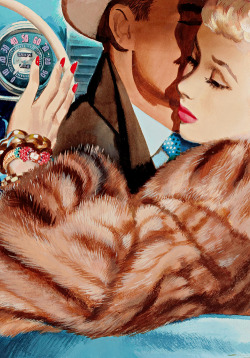 vintagegal:“A Kiss Goodbye” by Jon Whitcomb c. 1950s