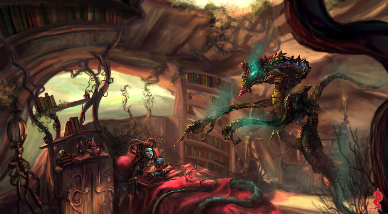knightandknights:    Morning Nightmare by Leo Amaral  
