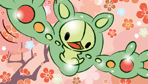 reuniclus, illus. Kyoko Umemoto