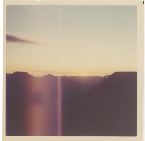 vilicity:  The Grand Canyon shot by my Grandmother in the 70′s 