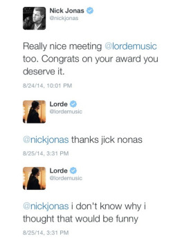 lordeella:  Lorde’s impact haha