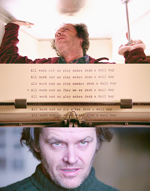 wesandresons:  Favourite movies: The Shining (1980) I’m not gonna hurt ya. I’m