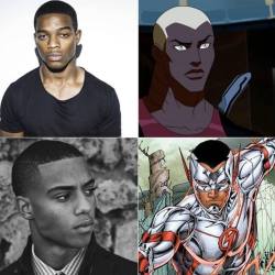 sickaddiktions:  grandpaq:  nerdy-poc:   FANCAST FRIDAY: YOUNG JUSTICE by @hanxine    Stephan James as Kaldur’ahm/Aqualad Keith Powers as Wally West/Kid Flash Santiago Segura as Connor Kent/Superboy Kiana Lede as M’gann M’orzz/Miss Martian Lana