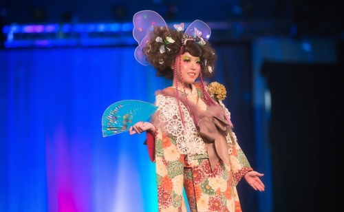 Kimono Show at Anime North 2019: Princesses in Virtual Worlds Model: Ai Cheerio Photographer: LAN.PR