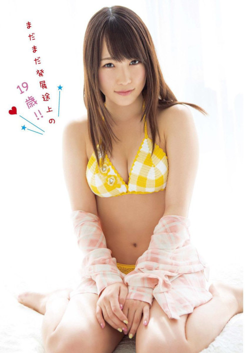 omphramz:  AKB48 Kawaei Rina  「Manga Action」No.12 2014 