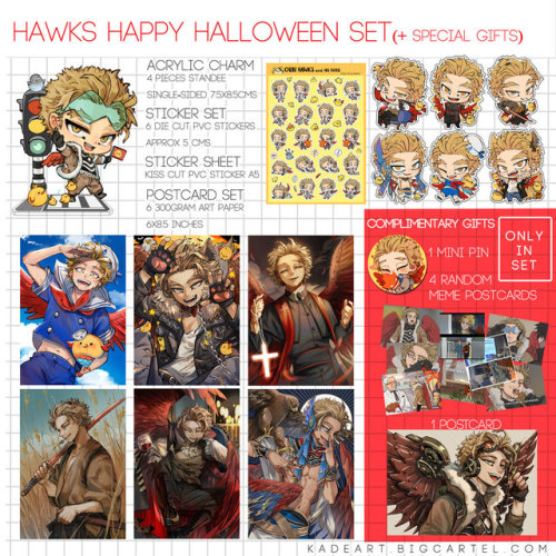 Hi All! I’ve added new Hawks and BNHA products to my store  Pls check them out! >>>>   h