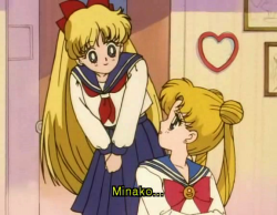 schala:  Usagi is so depressed about Mamoru being kidnapped by the Dark Kingdom that she is unable to focus on anything. Of all the senshi, it’s Minako, who was just introduced and has not had time to become friends with the rest of the team yet, is