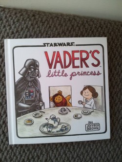 the-tardis-landed-in-my-bedroom:  I found this little book on ‘Vadar’s little Princess’  It is so adorable! 