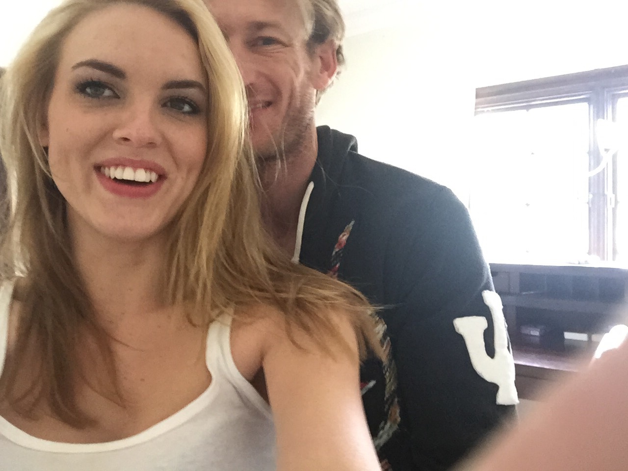 keiranicolexxx:  I don’t think he likes it very much when I sneak my little selfies