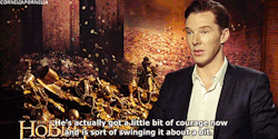 see-but-do-not-observe:  sherlocksaveswatson:  corneliapornelia:  Benedict discussing Bilbo  HIS FACE OHMYGOSH  I don’t understand how his face works 