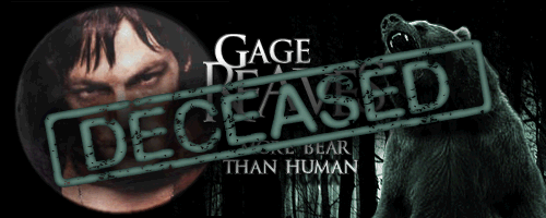 killingmoon-rp:  Gage Reaves • Beta • Brown Bear • Age: 30 • DOB: 03.23.82 • Origin: Boston, MAFC: Norman Reedus • FC Flexible • Status: TAKEN • Player: Vicki • URL: Here. “The question isn’t who is going to let me; it’s who