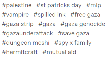 This Is A Post About Gaza. The Primary Audience For Hermitcraft And MLP Are Actual Fucking Children.