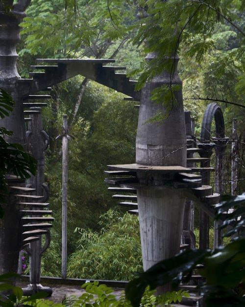 voiceofnature: Amazingly surreal Las Pozas in the rainforest by Xilitla in the Mexico mountains. Cre