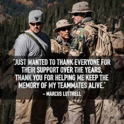 lonesurvivorfilm:  Thank you to everyone who has supported Lone Survivor and those who continue to keep the memory alive. Get your tickets here: http://bit.ly/LSMovieTix   Film of the CENTURY! -fms