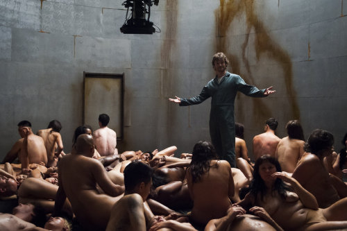 I Love Hannibal Set Pics Because Theyre All So Cheerfully Unmoved By All The Weird Shit