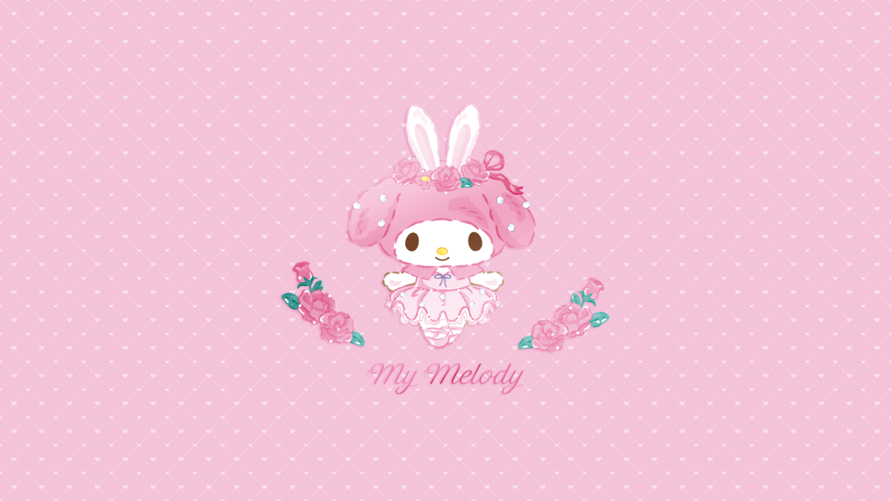 My Melody Wallpaper 4K Pink 5K Cute cartoon 11723